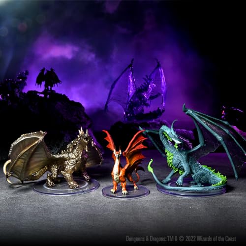 WizKids D&D Icons of the Realms: Fizban's Treasury of Dragons 8 Ct. Booster Brick (Set 22) - style: 8 Count Brick