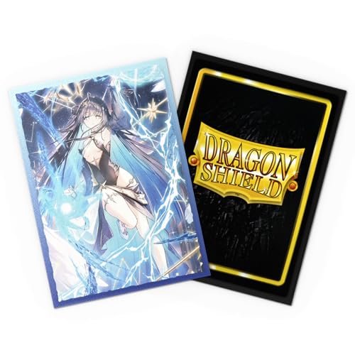 Dragon Shield | Grand Archive Matte Art Sleeves | 100 CT - Smooth & Tough Premium TCG Sleeves | Compatible with Pokemon, One Piece & Magic the Gathering | Raziel, Archangel of Libra - color: Raziel, Archangel of Libra