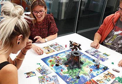 IELLO: King of Monster Island - Strategy Board Game, Sequel of The King of Line, Family, Play Cooperatively, Ages 10+, 1-5 Players, 60 Minutes - style: Monster Island