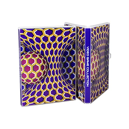UniKeep Game Case for Nintendo Switch Cartridges - Holds 60 Games Securely in Foam (Illusion) - color: Illusion