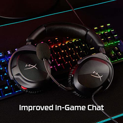 HyperX Cloud Stinger 2 – Gaming Headset, DTS Headphone:X Spatial Audio, Lightweight Over-Ear Headset with mic, Swivel-to-Mute Function, 50mm Drivers, PC Compatible, Black (Pack of 10) - color: Black, size: Wired (Pack of 10), style: Wired