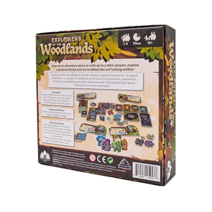 Explorers of the Woodlands Cooperative Dice Game
