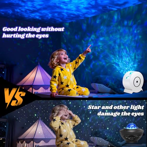 Galaxy Projector for Bedroom Night Light for Kids with Timer and Remote | Light Projector, Teen Girl Gifts Trendy Stuff Ideas Women for Boys Kids Adults, Nebula Lamp Room Decor Birthday Christmas Day