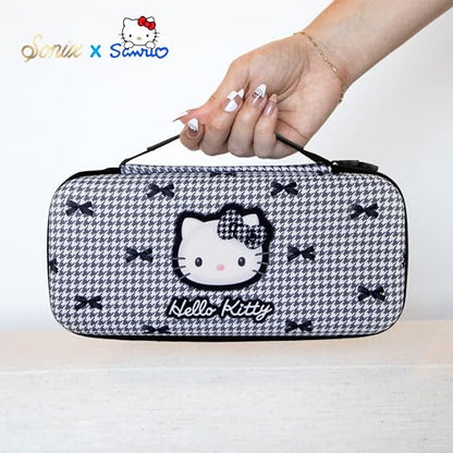 Sonix x Sanrio Carrying Case for Nintendo Switch 2, Switch 1, Lite, OLED, Protective Travel Case with Game Cartridge Storage | Hello Kitty Butterfly - color: Hello Kitty Butterfly