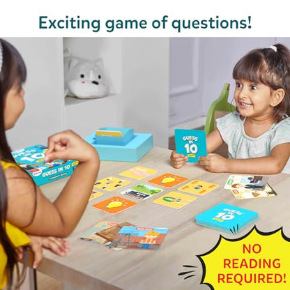 Skillmatics Guess in 10 Junior Community Helpers for Boys, Girls, and Families Who Love Card Games, Board Games & Educational Toys, Travel Friendly, Gifts for Ages 3, 4, 5, 6 - style: Junior Community Helpers