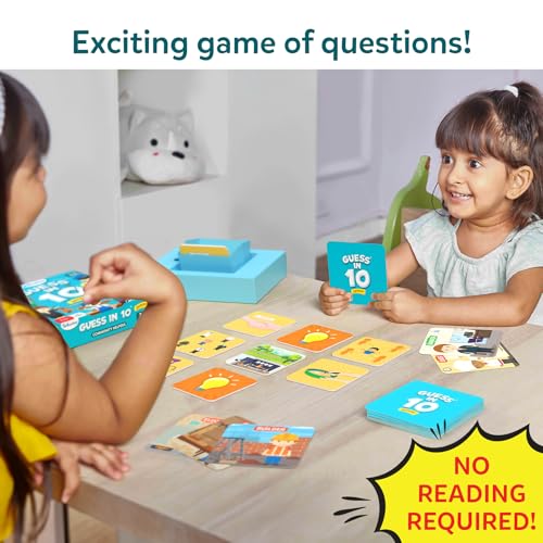 Skillmatics Guess in 10 Junior Community Helpers, Card Game for Kids | For Boys, Girls, and Families Who Love Card Games, Board Games & Educational Toys, Travel Friendly, Gifts for Ages 3, 4, 5, 6 - style: Junior Community Helpers