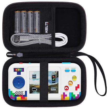 LTGEM Case Compatible with My Arcade Handheld Portable Video Game Console, Hard Shell Travel Carrying Storage Bag - Black(Case Only) - color: 1.Black