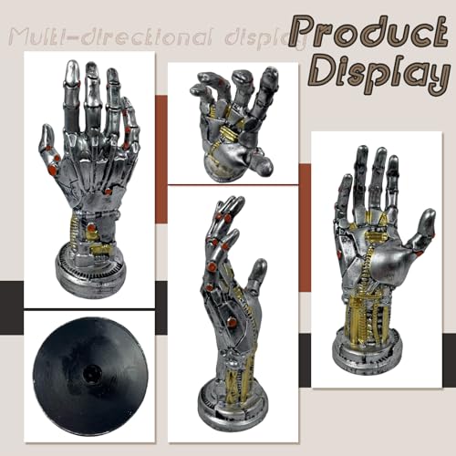 Gaming Controller Holder Stand, Cyberpunk Silverhand Mechanical Hand Modern Home And Game Room Decor, Perfect Resin Art Gift for Husband, Boyfriend