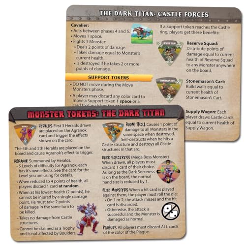 The Dark Titan ⎸Castle Panic Expansion ⎸Board Game for Adults and Family ⎸Cooperative Board Game ⎸Ages 8+ ⎸for 1 to 6 Players - style: Dark Titan Expansion