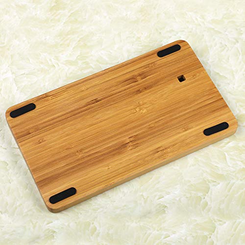 YMDK GH60 Bamboo Wooden Case Wrist Rest 2 in 1 for 60% Mini Mechanical Gaming Keyboard Compatible Pok3r DZ60 YD60MQ XD64 - color: Bamboo 2 in 1