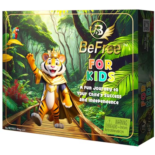 BeFree for KIDS – Fun Money & Financial Literacy Board Game | Teach Kids Smart Money Skills, Investing & Saving | Educational Strategy Game for Ages 7+ | Great for Family Game Night & Cash Flow Learn!