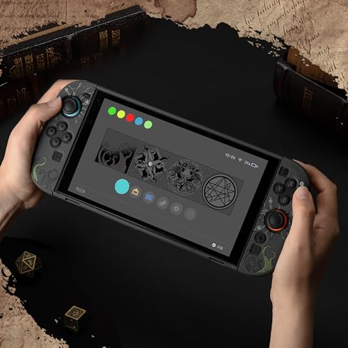GeekShare Slim Protective Case Compatible with Switch 2 (2025), Anti-Scratche and Shock-Absorption Dockable Hard Shell for Switch 2 Game Console - CTHULHU - color: CTHULHU
