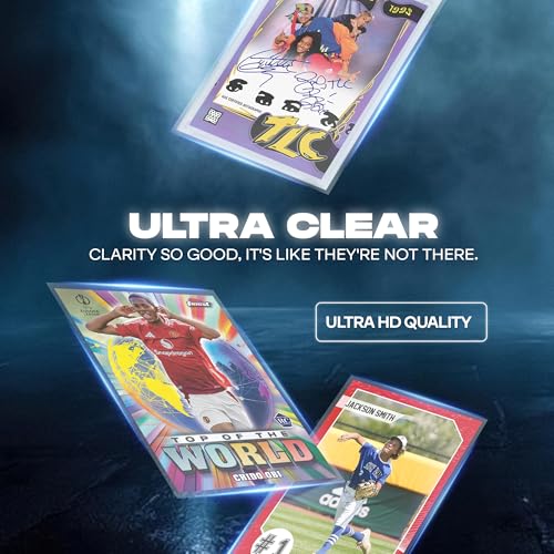 Card Sleeves 1000 Count, Clear Trading Card Sleeves, Penny Sleeves | Soft Polypropylene, PVC Free & Acid Free, for Baseball, Football, MTG & TCG Cards
