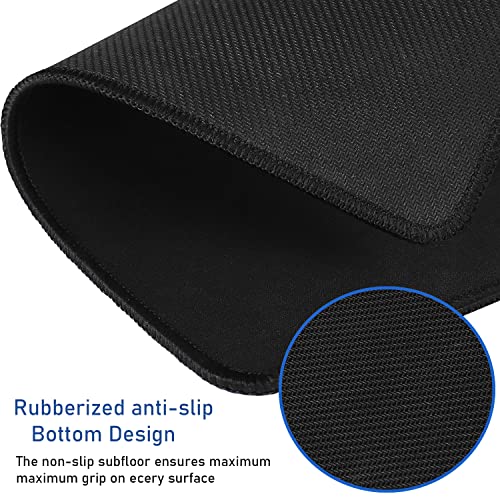 Large Extended Gaming Mouse Pad with Stitched Edges (31.5X15.7In) Mousepad | Mouse Pad, Non-Slip Natural Rubber Base,Waterproof Computer Keyboard Pad Mat for Esports Pros/Gamer/Desktop/Office/Home