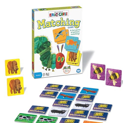 Wonder Forge Eric Carle Matching Game For Boys & Girls Age 3 To 5 - A Fun & Fast Animal Memory Game - style: Eric Carle