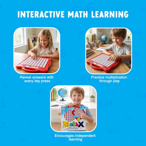 Small World Toys Multiplication Machine Math Game for Kids 3+ | Montessori math toy for kindergarten, homeschool & classroom. Hands-on learning gift that builds multiplication skills. - style: Multiplication
