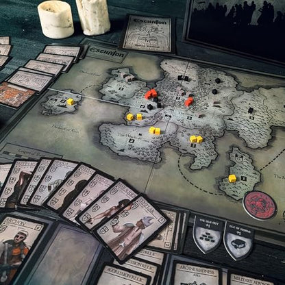 Eschaton | Cult Strategy Deck-Building Board Game | 2-6 Players | 60-180 Mins Playing Time | Dark Fantasy | Adults, Teens Ages 14+