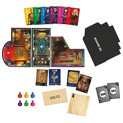 Hasbro Gaming Clue Board Game Robbery at The Museum, Escape Room Game, Murder Mystery Games, 1-6 Players, 10+ (Amazon Exclusive) - style: Robbery at the Museum