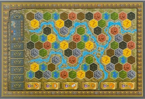 Capstone Games Terra Mystica Fire & Ice Expansion, Strategy Board Game Expansion Pack, Game Board for 2–5 Players, 100–120 Min Playtime, Ages 14+, Compatible with Terra Mystica Base Game - style: Fire & Ice