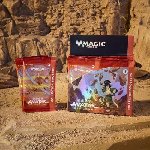 Magic: The Gathering | Avatar: The Last Airbender Collector Booster Box | 12 Packs | Collectible Card Game