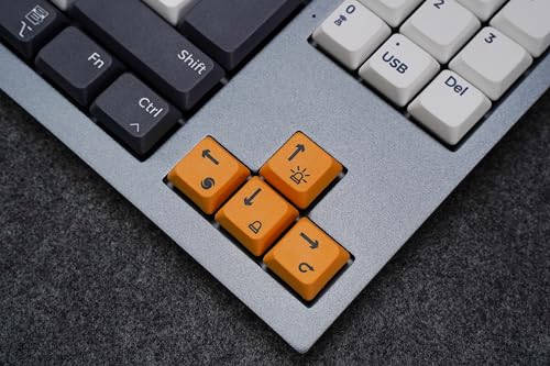Willow Mechanical Keyboard, 102 Keys, MAC/Win, Space Gray, Gateron Red Linear Hot Swap Switches, RF 2.4, Bluetooth, USB, PBT Keycaps, Aluminum Top