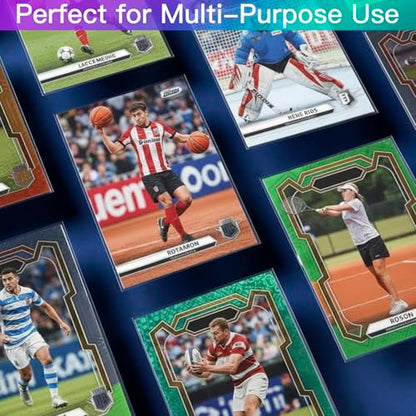 600/1200 Pcs Card Sleeves, MTG Card Sleeves for Standard Cards, Transparent Trading Cards Sleeves Fit for TCG, Baseball, Football Card, Sports Cards, Game Cardsnts Card Sleeves(1200PCS) - size: 1200PCS