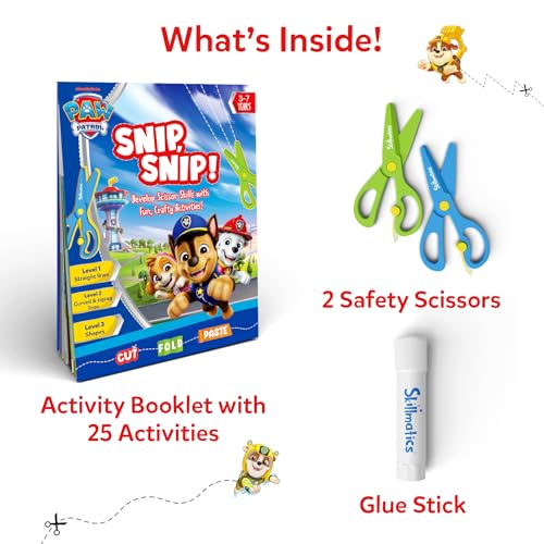 Skillmatics Scissor Skills Preschool Activity Book – Snip Snip PAW Patrol - style: 2. PAW Patrol