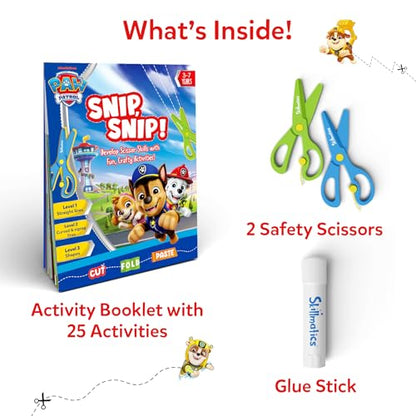 Skillmatics Scissor Skills Preschool Activity Book – Snip Snip PAW Patrol - style: 2. PAW Patrol