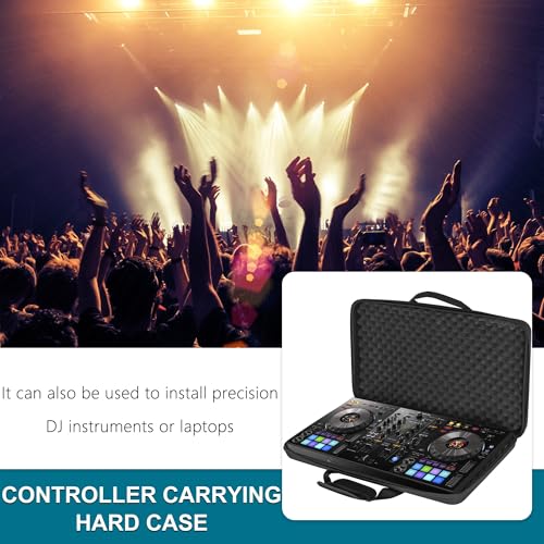 Lightweight Molded Hard Shell EVA Storage Carrying Case, Fits Pioneer DDJ 1000, 1000SRT Controllers Carrying Case