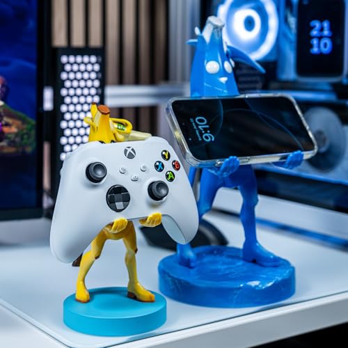 Cableguys Fortnite Polar Peely XL Gaming Device & Tablet Stand - Large Tablet & Cell Phone Holder for Desk, Compatible with iPad and Portable Game Consoles, Desktop Accessories for Gaming Setup
