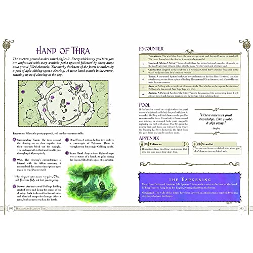 River Horse The Dark Crystal Adventure Game - RPG Hardcover Book, 290+ Full Color Pages, Role Playing Game