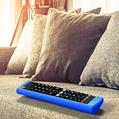 Case for LG TV Remotes, Remote Cover for LG Smart TV Remote Control AKB75095307 AKB75375604 AKB74915305 Original, Replacement Silicone Skin Sleeve Blue - color: Blue