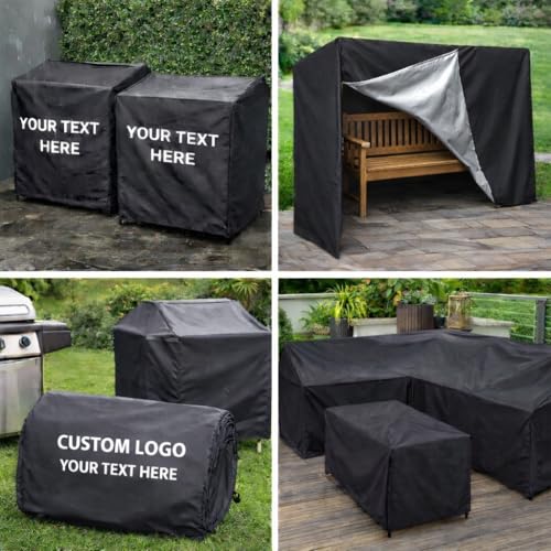Custom Fit Home Dust Protection Cover - Made-to-Measure Protective Cover with Personalized Text or Logo for Furniture & Equipment - color: Home Dust Protection