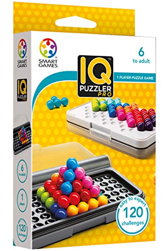 SmartGames IQ Bundles 3D Series, IQ Puzzler Pro IQ Fit 240 Challenges, Ages 6-Adult