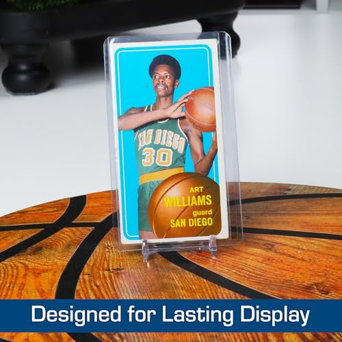 BCW Tall Card Topload Holders – 25 Pack | Premium Top Loaders for Sports Trading Cards | Fits Tall Basketball, Football, Widevision Cards | Clear Rigid Toploader Card Protectors