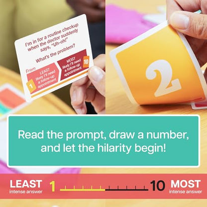 That Escalated Quickly by Exploding Kittens, 2-8 Players - Ages 10+ - 15 Minutes to Play - Hilarious Cooperative Card Game for Family Game Night, Party, Adult and Teen | Work together to put absurd things in the right order! A clever cooperative card game