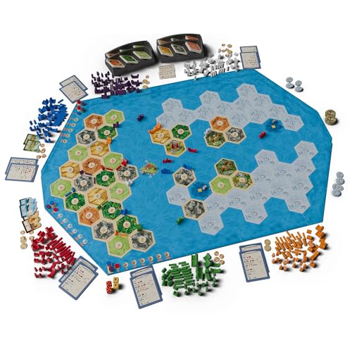 CATAN Explorers & Pirates 5-6 Player Expansion (6th Edition) Add More Players to Your Adventure, Strategy Game for Kids & Adults, Ages 12+, 3-6 Players, 90-120 Minute Playtime