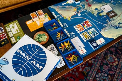 Funko Games Pan Am Board Game, Strategy Board Game, 2-4 Players 6 and Up