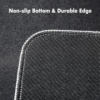 HEITOK 47 inch Round Non-Slip Poker Mat Texas Holdem Blackjack Card Game | fits 35-59 inch round tables, non-slip rubber base, water-repellent surface, stitched edge, casino-style layout, rolls up - size: 47 Inch Round Mat