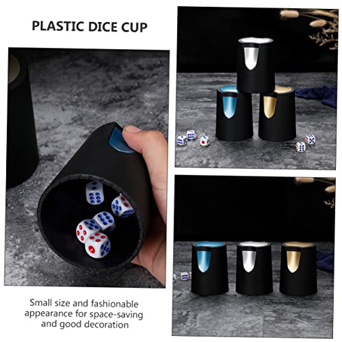 1pc Plastic Dice Cup Dice Storage Container Bar Game Supplies for Entertainment Cup