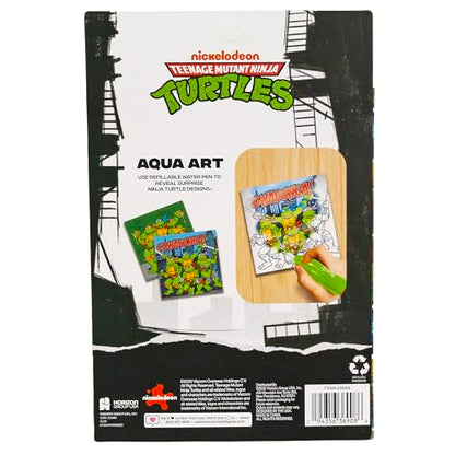 Teenage Mutant Ninja Turtles® Aqua Art, Great Kids Ninja Turtles Toys, TMNT Mess Free Coloring for Toddlers Paint with Water Books for Kids, Toddler Car Activities & Travel Toys, Water Painting Book - style: Teenage Mutant Ninja Turtles