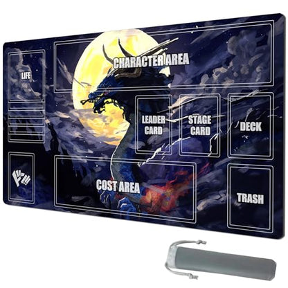 OPCG playmat Card Mat | Duel Mat Gaming Competition Pad Card Deck 23.6x13.7in - color: 2