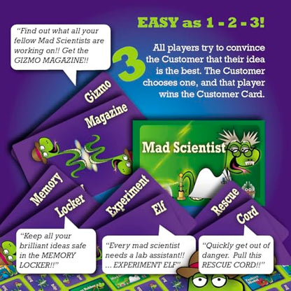 SNAKE OIL Joke Juice Expansion Pack, Junior Card Game, 170 Word Cards | Award-Winning Game, 3-10 Players, 15 Customer Cards (30 Customers), For Friends and Family Ages 8+