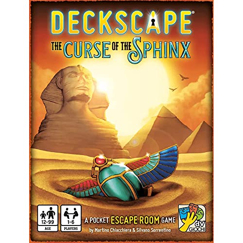dV Giochi Deckscape: The Curse of The Sphinx