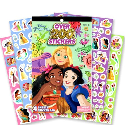Disney Princess Coloring Books Bundle Set for Kids Activity - Featuring Disney Princess, Encanto, Moana, Frozen and More