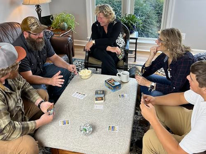 The Storytelling Card Game for Friends & Family | Real Stories, Big Fun, Unforgettable Nights | 3–8 Players, Ages 17+
