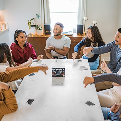 Bezier Games Ultimate Werewolf Extreme | Social Deduction with Hidden Roles Bluffing and Voting, Moderator App Included, 3-25 Players Ages 8+, 30-60 Minutes