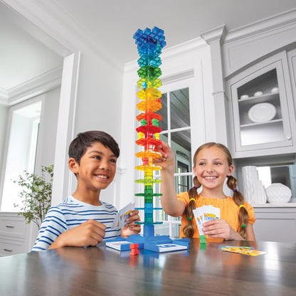 MindWare Leaps and Ledges Strategy Game - Ages 8+ - Fun Party Game and Family Game Night Activity for Kids, Teens, and Adults - 2 to 4 Players