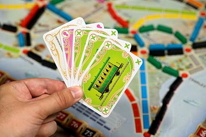 Asmodee Ticket to Ride Board Game (2025 Refresh) - A Cross-Country Train Adventure for Friends and Family, Strategy Game for Kids & Adults, Ages 8+, 2-5 Players, 30-60 Minute Playtime - style: New Edition