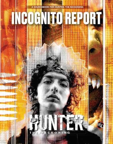 Renegade Game Studios Hunter: The Reckoning 5th Edition Incognito Report | Hardcover RPG Sourcebook with Monster Hunts, Cog Conspiracy Content, New Perks, and Expanded World of Darkness Mechanics